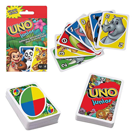 Uno Junior Kart Oyunu Çocuklar İçin Eğlenceli Görseller