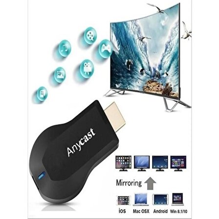 Anycast M9 Plus Full Hd HDMI Kablosuz Görüntü ve Ses Aktarıcı