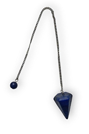 Doğal Lapis Lazuli Pandül - Sarkaç 218-8