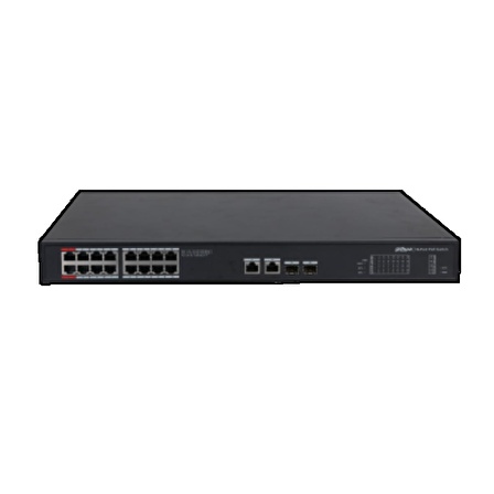 DAHUA PFS3220-16GT-240-V2 16GE PoE Port (240W), 2GE Uplink, 2xSFP Switch