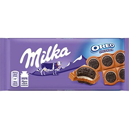Milka Oreo Sandwich Tablet Çikolata 92g