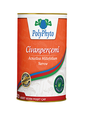 PolyPhyto Civanperçemi (Yarrow) Çayı 20 Süzen Poşet