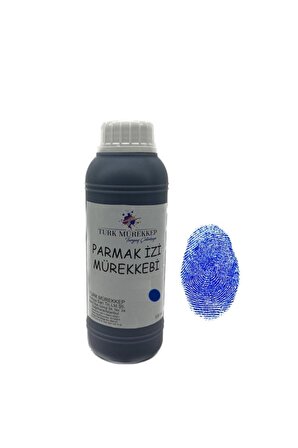 Parmak Izi Mürekkebi (fingerprint Ink) Mavi 500 ml.