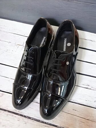Tomıross-Pierro Erkek Klasik ve Damatlık Rugan Ayakkabı Pierro-1950