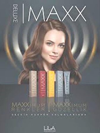 Maxx Deluxe Saç Boyası Açık Sarı 10/0+Oksidan (2 ADET)