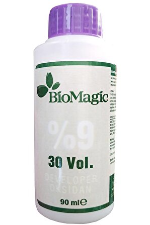 BioMagic Organik Amonyaksız Saç Boyası (Şeftali Turuncu)+Oksidan (4 Adet) 