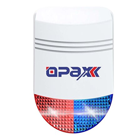 OPAX-W20+BGR-09 GPRS I GSM I WIFI & BGR-09 KABLOSUZ SİRENLİ ALARM SİSTEMİ