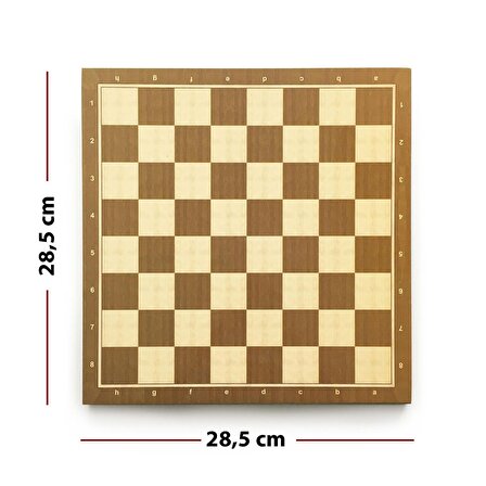 Star Satranç Takımı 29X29 cm
