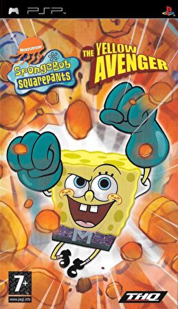 SpongeBob Squarepants The Yellow Avenger PSP OYUN PSP Sünger Bob Oyunu