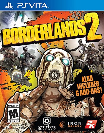 Borderlands 2 Playstation Vita Oyun PS Vita Oyun Kartı Kutusuz