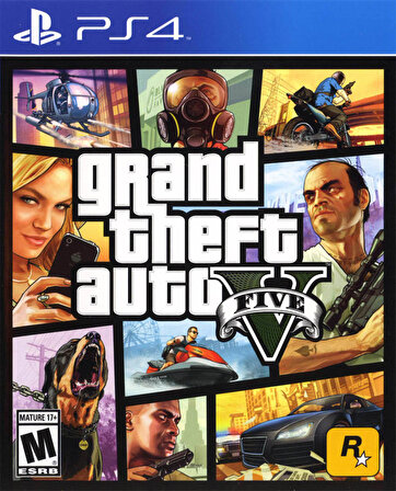 Grand Theft Auto 5 Playstation 4 Oyun GTA 5 PS4 Oyun