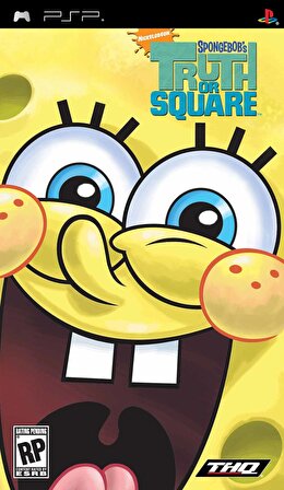 SpongeBob's Truth Or Square PSP Oyun PSP UMD Oyun Sünger Bob Oyunu