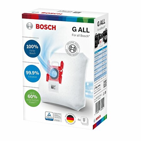 Bosch - Siemens G ALL Tipi Süpürge Toz Torbası (Kutulu Ürün)