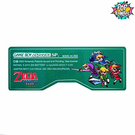 Gameboy Advance SP Arka Etiket Back Label GBA SP Sticker The Legend Of Zelda Four Swords MODEL 14