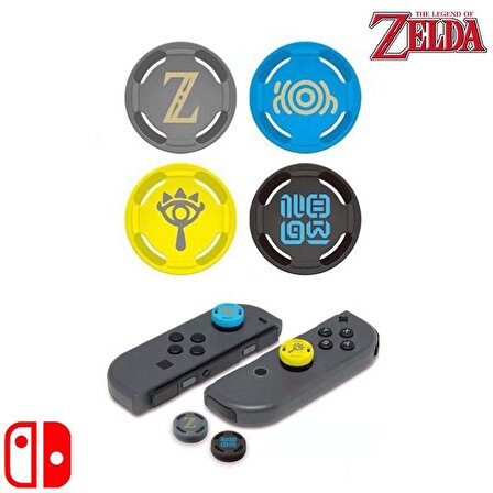 Nintendo Switch Joy-Con Cap Joystick Cap Zelda Grip NS Analog Koruyucu Silikon Kılıf