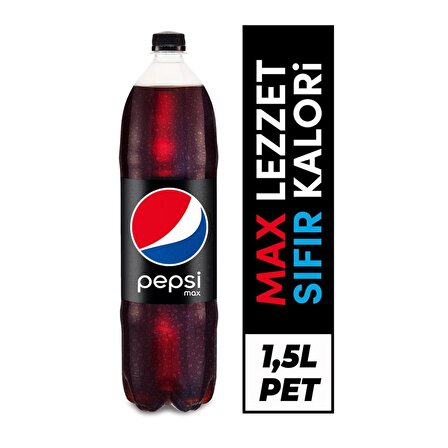 Pepsi Max Şekersiz Kola 1,5 Lt