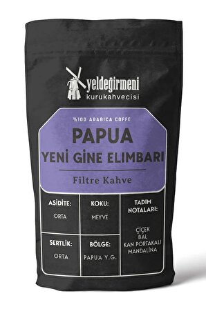 Papua Yeni Gine Elimbarı Filtre Kahve