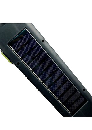 HEL6866t 48 Ledli 45W Solar Şarjlı Işıldak Kamp Lambası 5 Farklı Mod