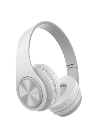 Bluetooth Kulaklık Radyolu Aux Girişli Hafıza Kartlı Kulak Üstü Bluetooth Kulaklık