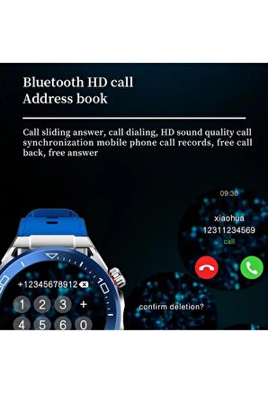 Smart Watch Pro D4 Amoled Akıllı Saat 3x Kordon Metal Deri Silikon 1.43inc Full Hd Amoled Ekran