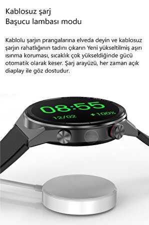 Prepare Smart Watch IPS Gümüş Akıllı Saat