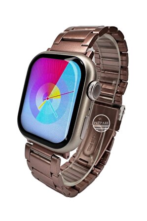 Mini Watch 9 Amoled Ekran 41mm Akıllı Saat +2 Kordon ve Bileklik Hediyeli