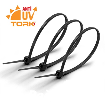 Tork 7,6x550mm 100 Adet Ultraviyole Kablo Bağı TKBUV-550H