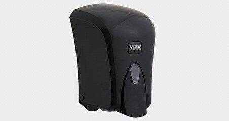 Vialli S6b Hazneli Sıvı Sabun Dispenseri 1000 Ml Siyah