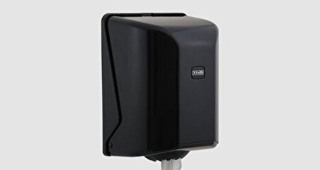 Vialli OG2B MaxiFeedpoint İçten Çekmeli Kağıt Havlu Dispenseri Aparatı Siyah
