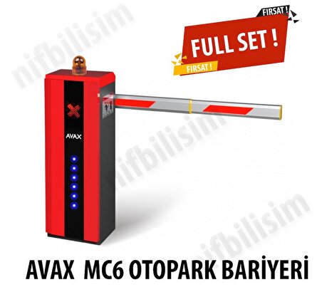 AVAX MC6 Ledli Otopark Bariyeri Sistemi