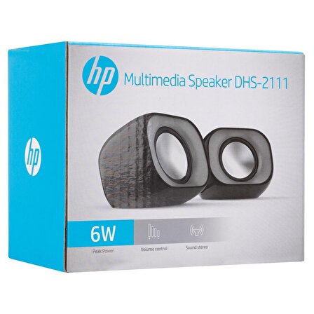  HP DHS-2111 Siyah Multimedia Speaker