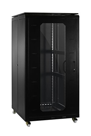 Ulusal 32u 800x1000 Server Dikili Tipi Kabinet Tekerlek Takımı Dahil