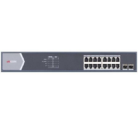 Hikvision DS-3E0518P-E/M 16 Port 2 Port SFP Uplink Rackmount Poe Switch 