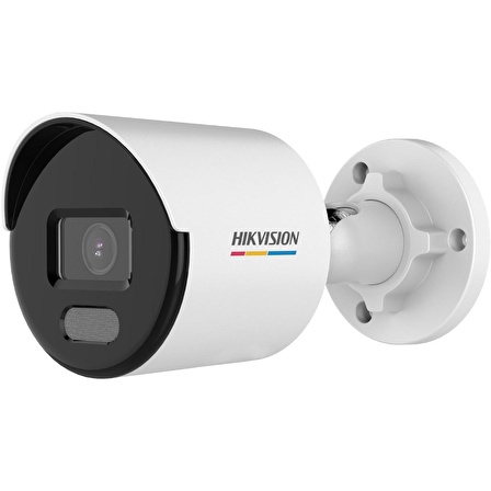 Hikvision DS-2CD1027G0-LUF 2mp 2.8mm Sabit Lens ColorVu H.265+ IR Bullet IP Kamera