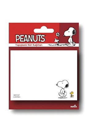 Snoopy YAPIŞKANLIĞI NOT KAĞIDI 50 Yaprak (2 FARKLI MODEL)