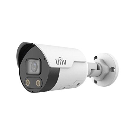 Uniview IPC2124SB-ADF40KMC-I0 4mp 4mm Sabit Lens H.265+ Sesli LightHunter TrueWDR IR Bullet IP Kamer