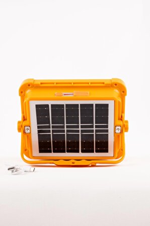 CT-4698 200W Taşınabilir Solar Led Projektör