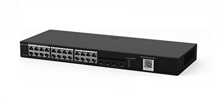 Ruijie Reyee RG-NBS3100-24GT4SFP 24 Port Gigabit 4 Port SFP RACKMOUNT Yönetilebilir Ethernet Switch