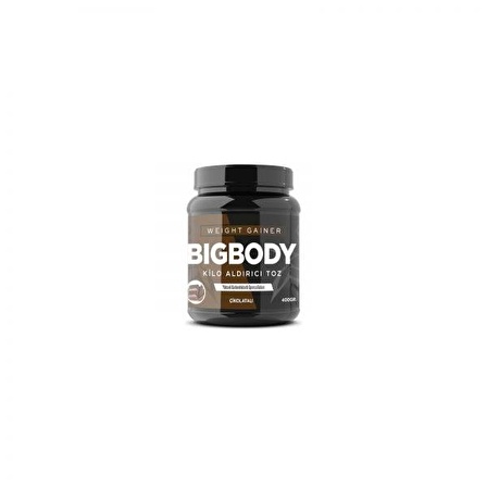 Bigbody Çikolatalı 400 gr kilo aldırıcı toz