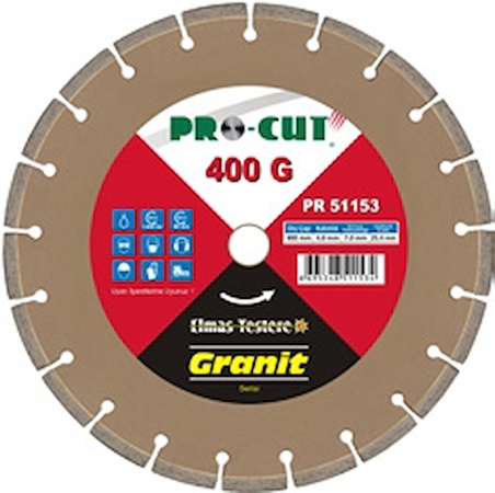 Procut PR51147 300mm Granit Kesme Bıçağı