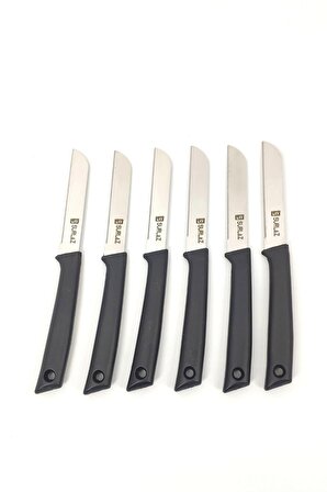 SürLaz Mutfak Bıçağı Seti 6'lı Siyah 