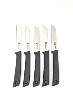 SürLaz Mutfak Bıçağı Seti 5'li Siyah 