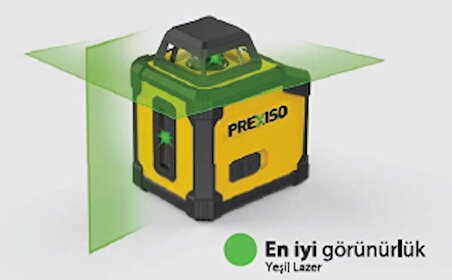 Prexiso PLC360G Lazer Terazi (Yeşil)