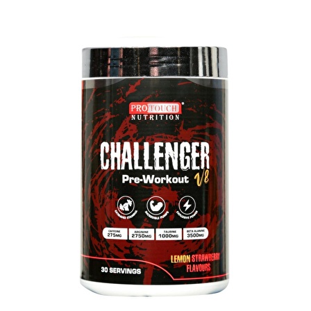 Protouch Nutrition Protouch Challenger V8 Pre Work Out 450 Gr - Limon & Çilek