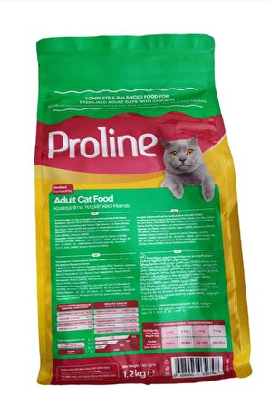 Pro Line Proline Tavuklu Kısırlaştırılmış (Sterilised) Yetişkin Kedi Maması 1,2 kg