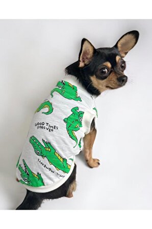 Crocodile Köpek Tişörtü, Köpek Kıyafeti