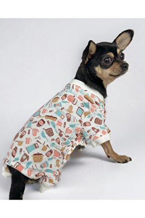 Soft Kitchen Cırtcırtlı Köpek Tulumu, Köpek Kıyafeti