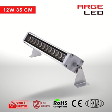 Arge Led Turkuaz Wallwasher Duvar Boyama 35CM (12W)