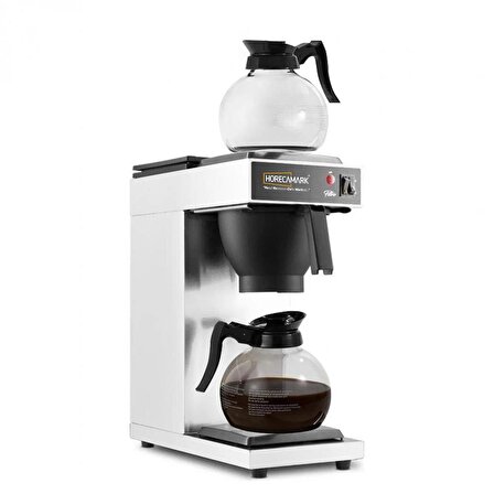Horecamark Coffeedio FLT120-2 Filtre Kahve Makinesi 1.8 Lt. Inox