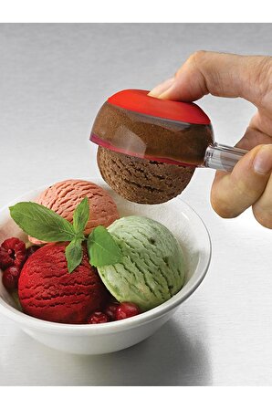 Bas-parmak Dondurma Kaşığı